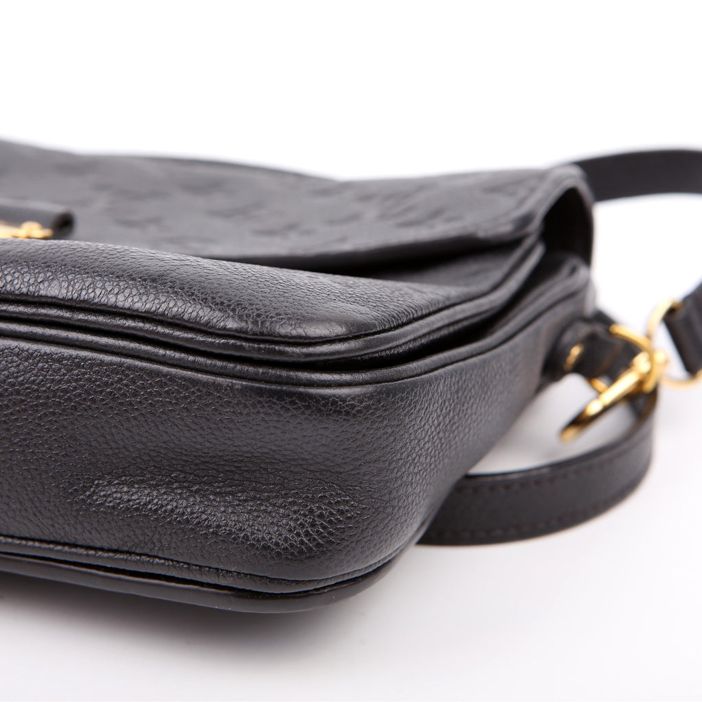 Louis Vuitton Pochette Metis Empreinte Black