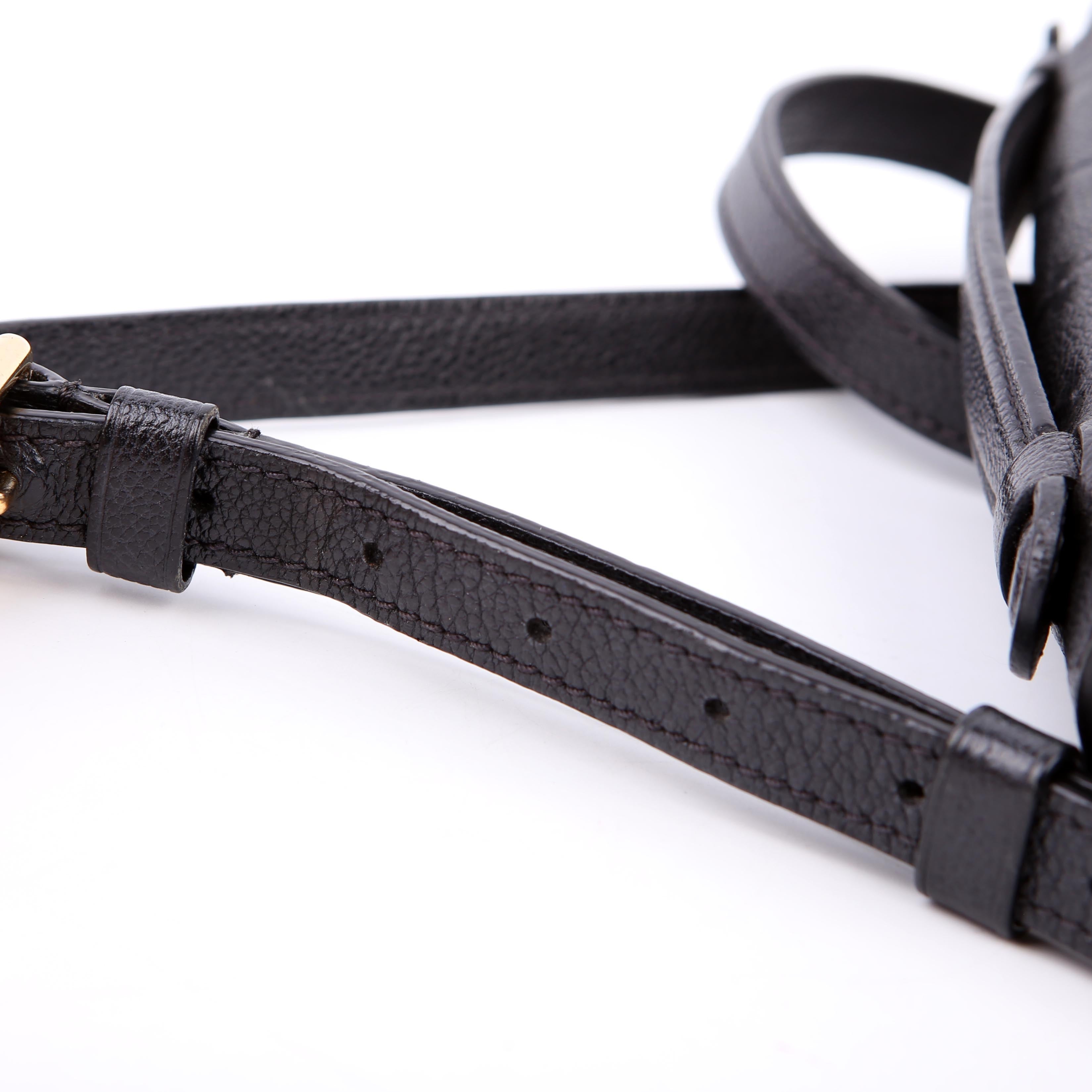 Louis Vuitton Pochette Metis Empreinte Black