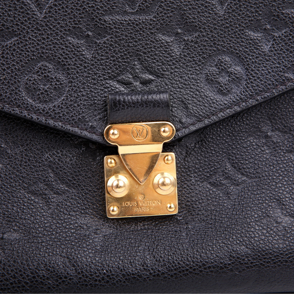 Louis Vuitton Pochette Metis Empreinte Black