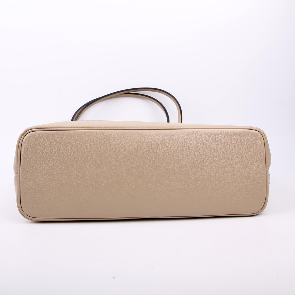 Gucci 739730 Ophidia GG Supreme Medium Tote Beige