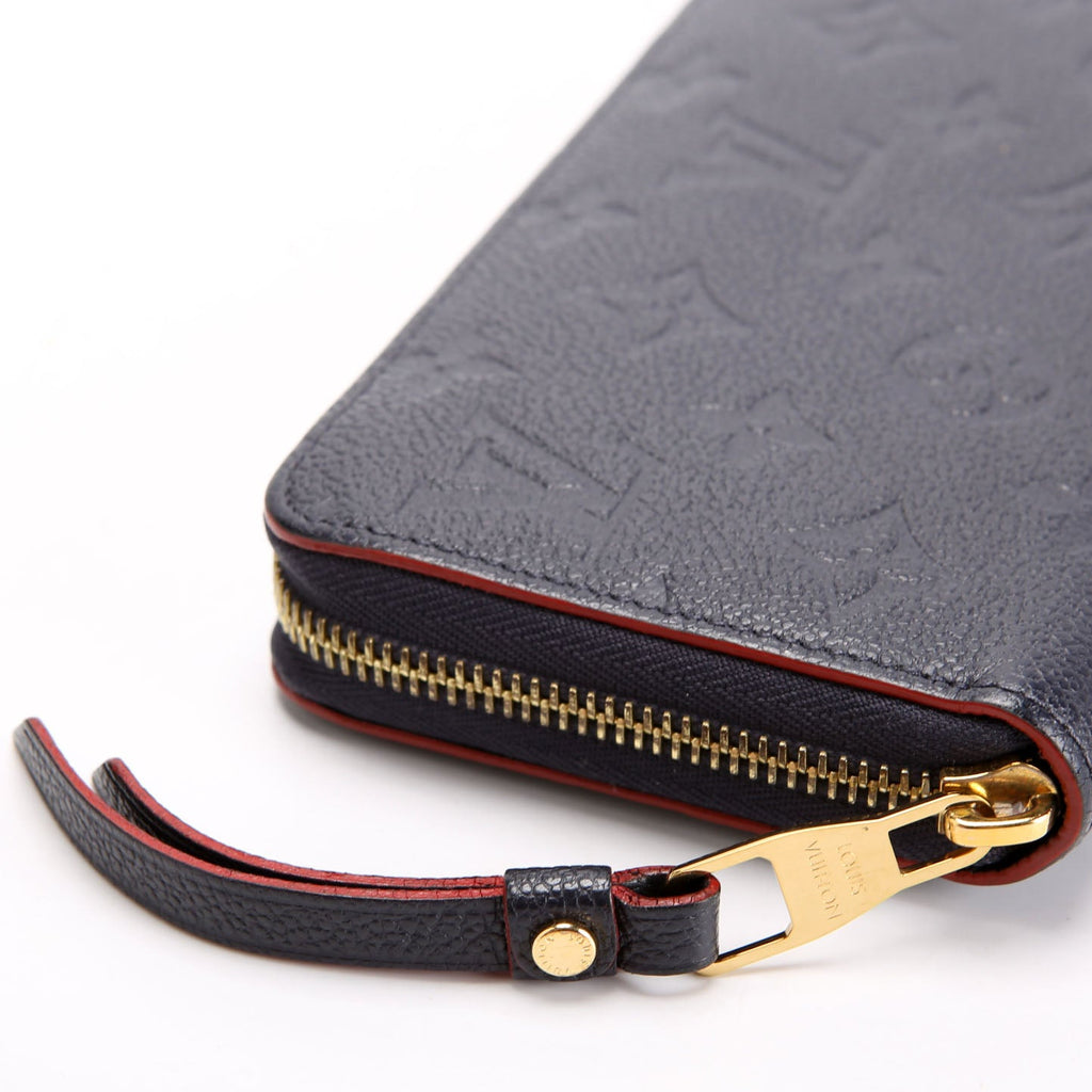 Louis Vuitton Zippy Wallet Empreinte Navy
