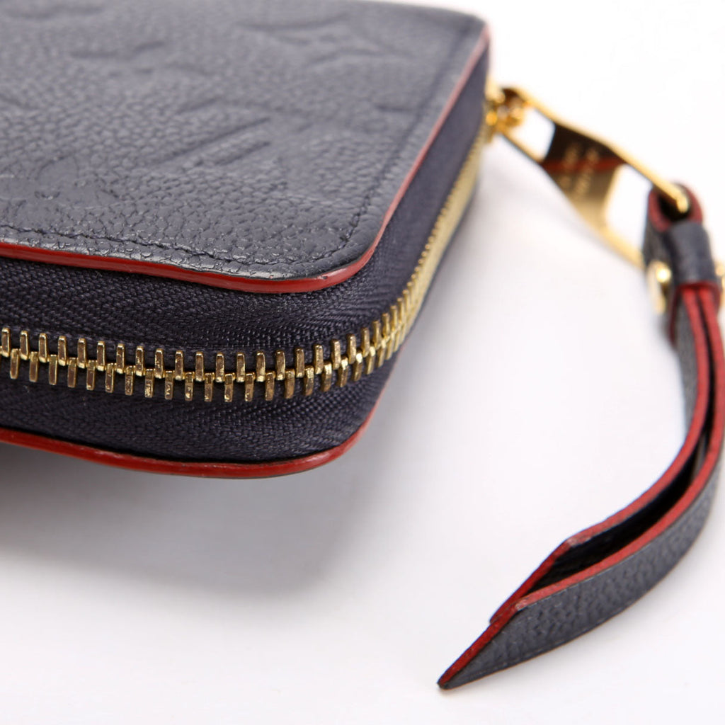 Louis Vuitton Zippy Wallet Empreinte Navy
