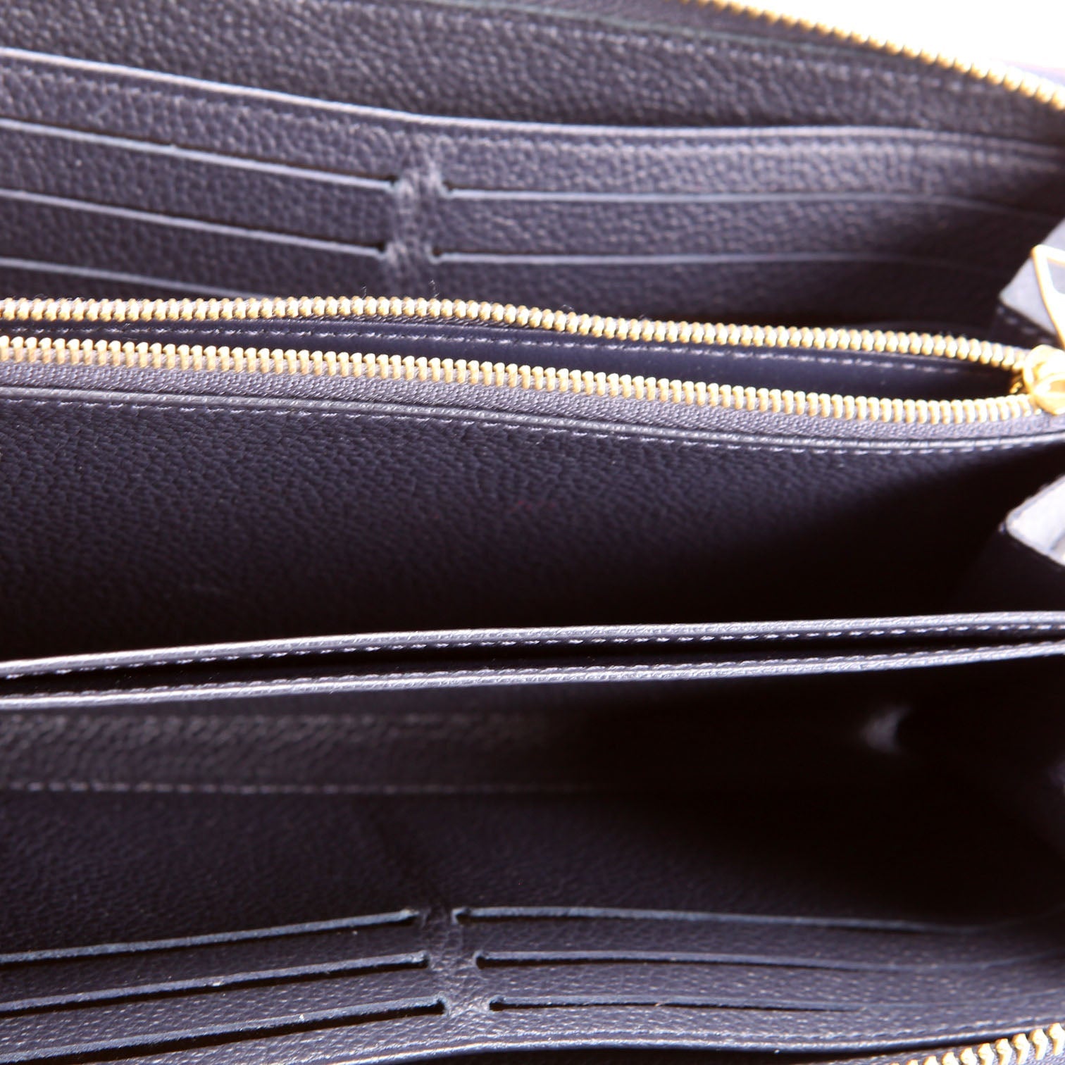 Louis Vuitton Zippy Wallet Empreinte Navy