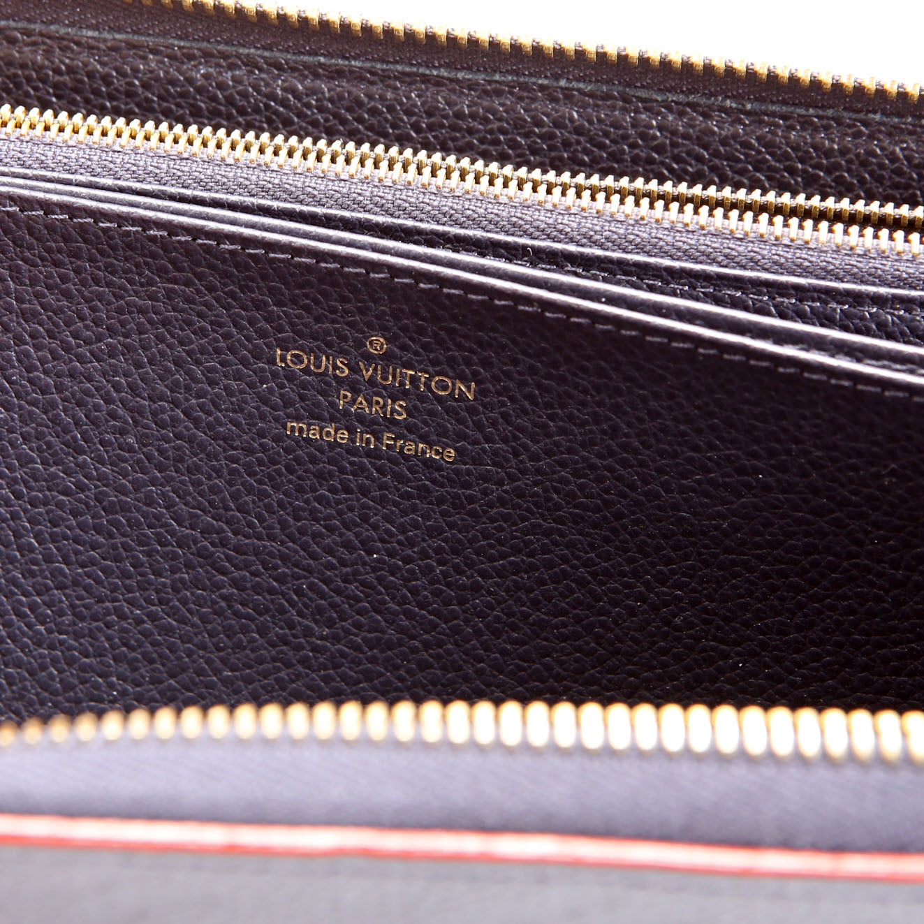 Louis Vuitton Zippy Wallet Empreinte Navy