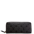 Louis Vuitton Clemence Wallet Empreinte Black