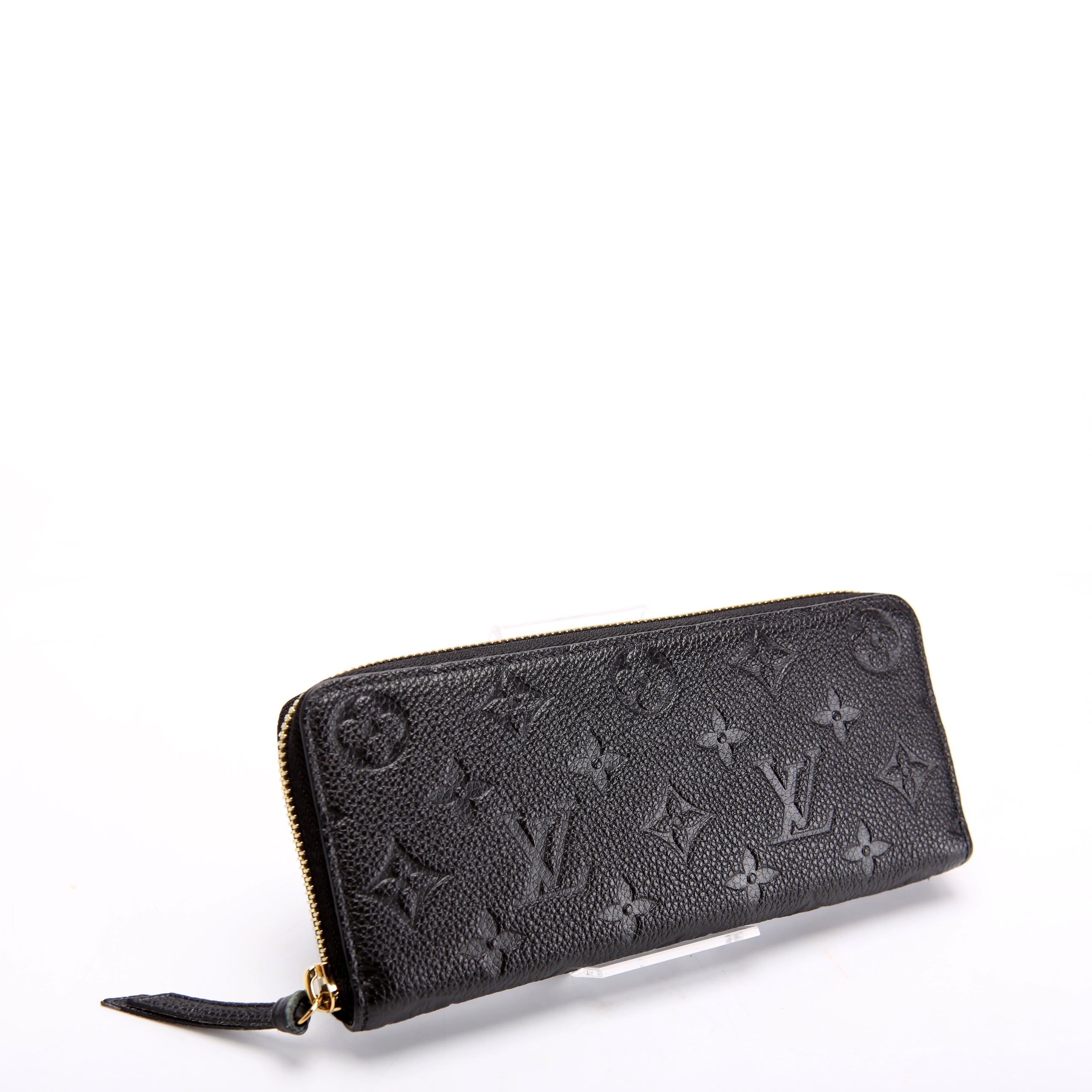 Louis Vuitton Clemence Wallet Empreinte Black