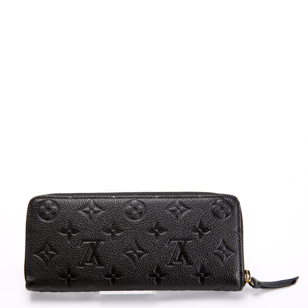 Louis Vuitton Clemence Wallet Empreinte Black