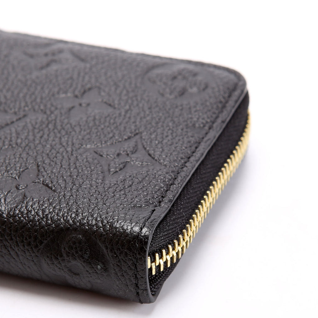Louis Vuitton Clemence Wallet Empreinte Black