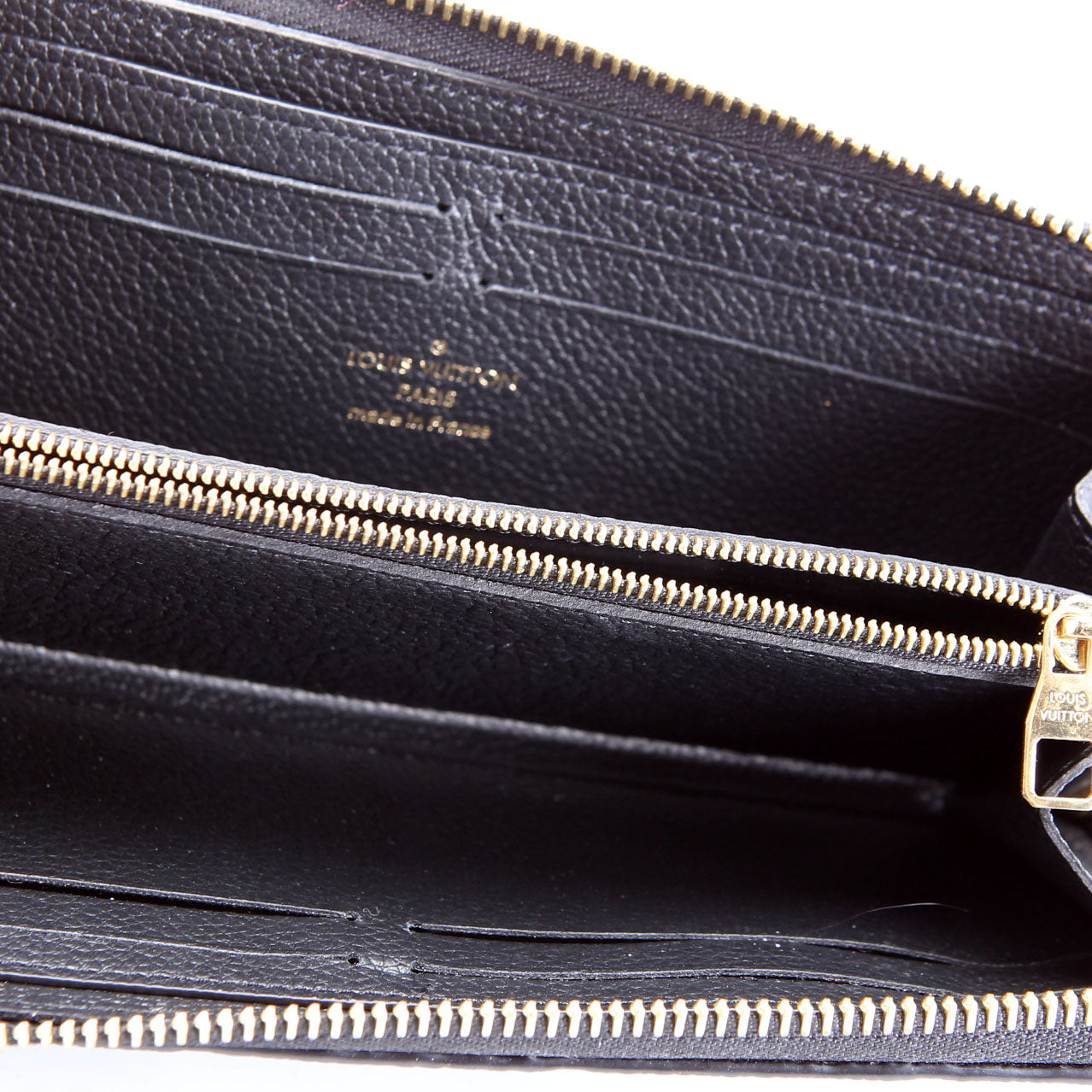 Louis Vuitton Clemence Wallet Empreinte Black