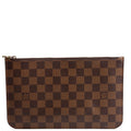 Louis Vuitton Pochette Only Damier Ebene Neverfull Red