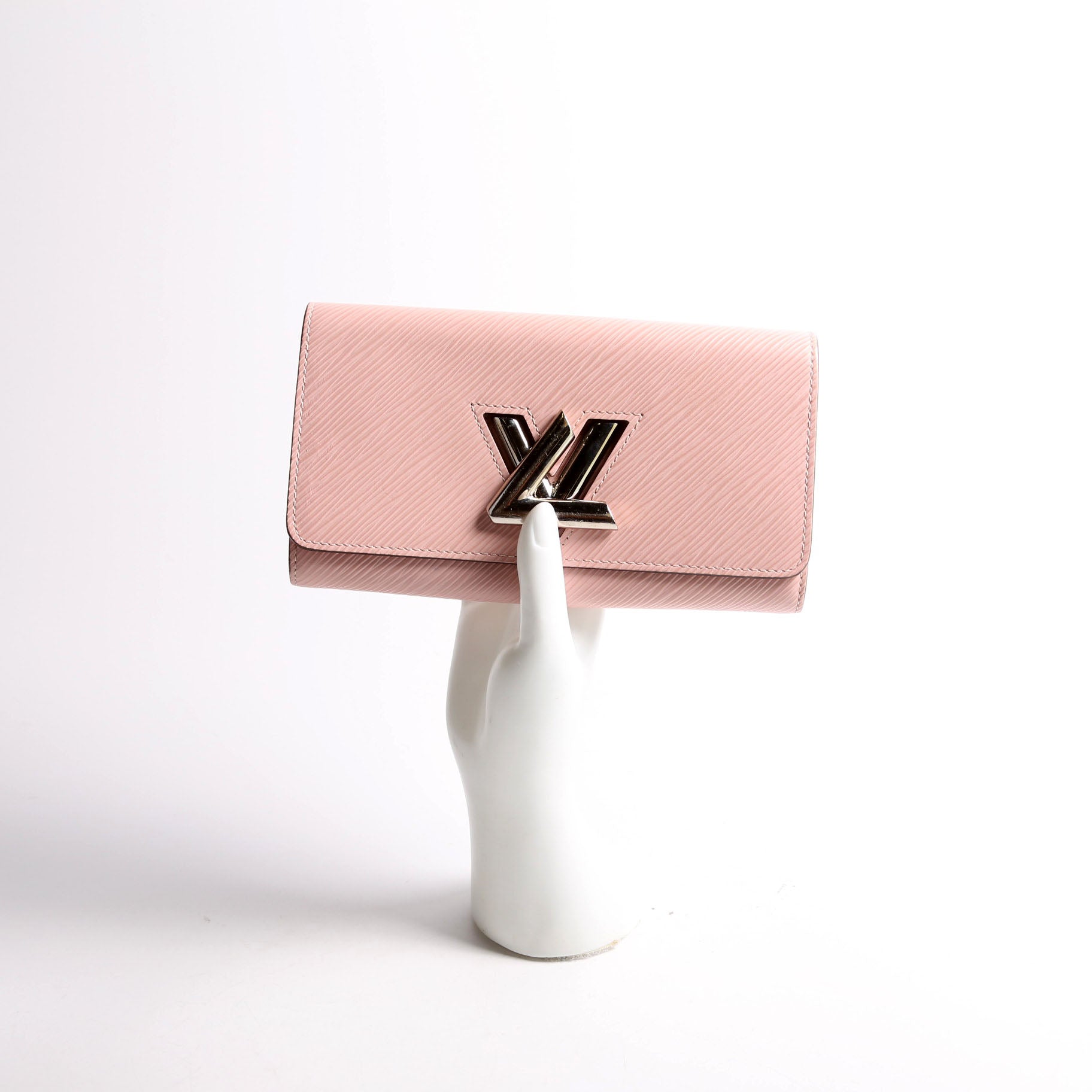 Louis Vuitton Twist Long Wallet Epi Pink