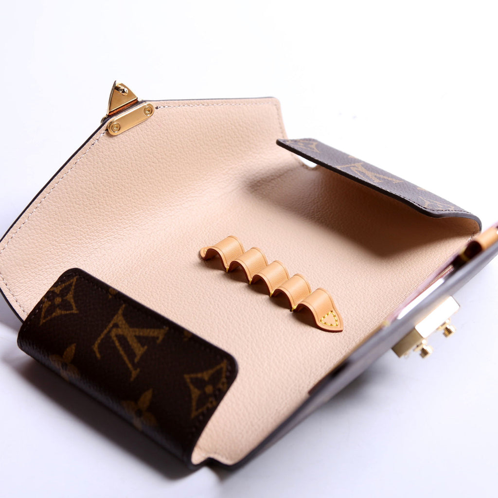 Louis Vuitton Lip And Eye Brush Set Holder Only Monogram