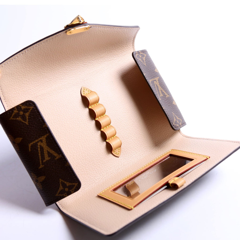 Louis Vuitton Lip And Eye Brush Set Holder Only Monogram