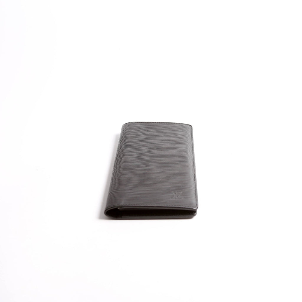 Louis Vuitton Brazza Wallet Epi Black