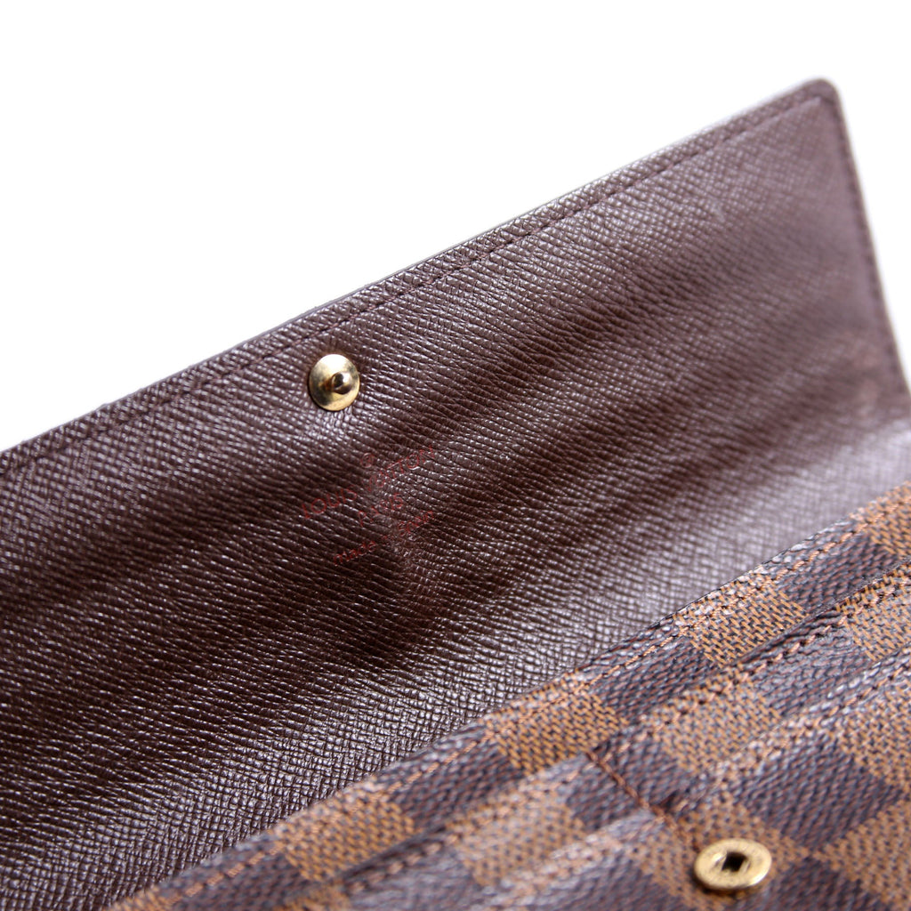 Louis Vuitton Sarah Wallet Damier Ebene