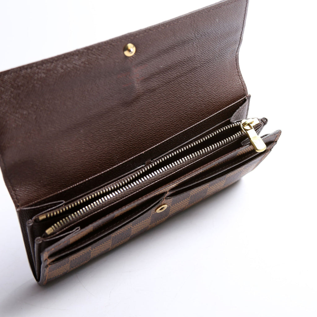 Louis Vuitton Sarah Wallet Damier Ebene