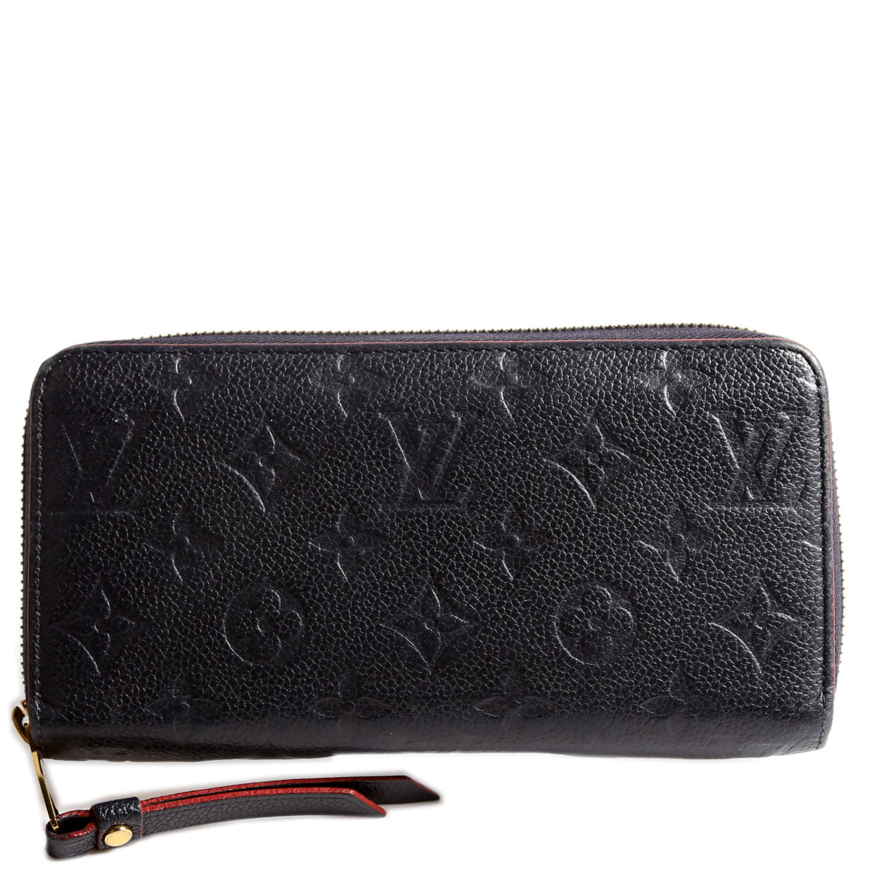 Louis Vuitton Zippy Wallet Empreinte Navy