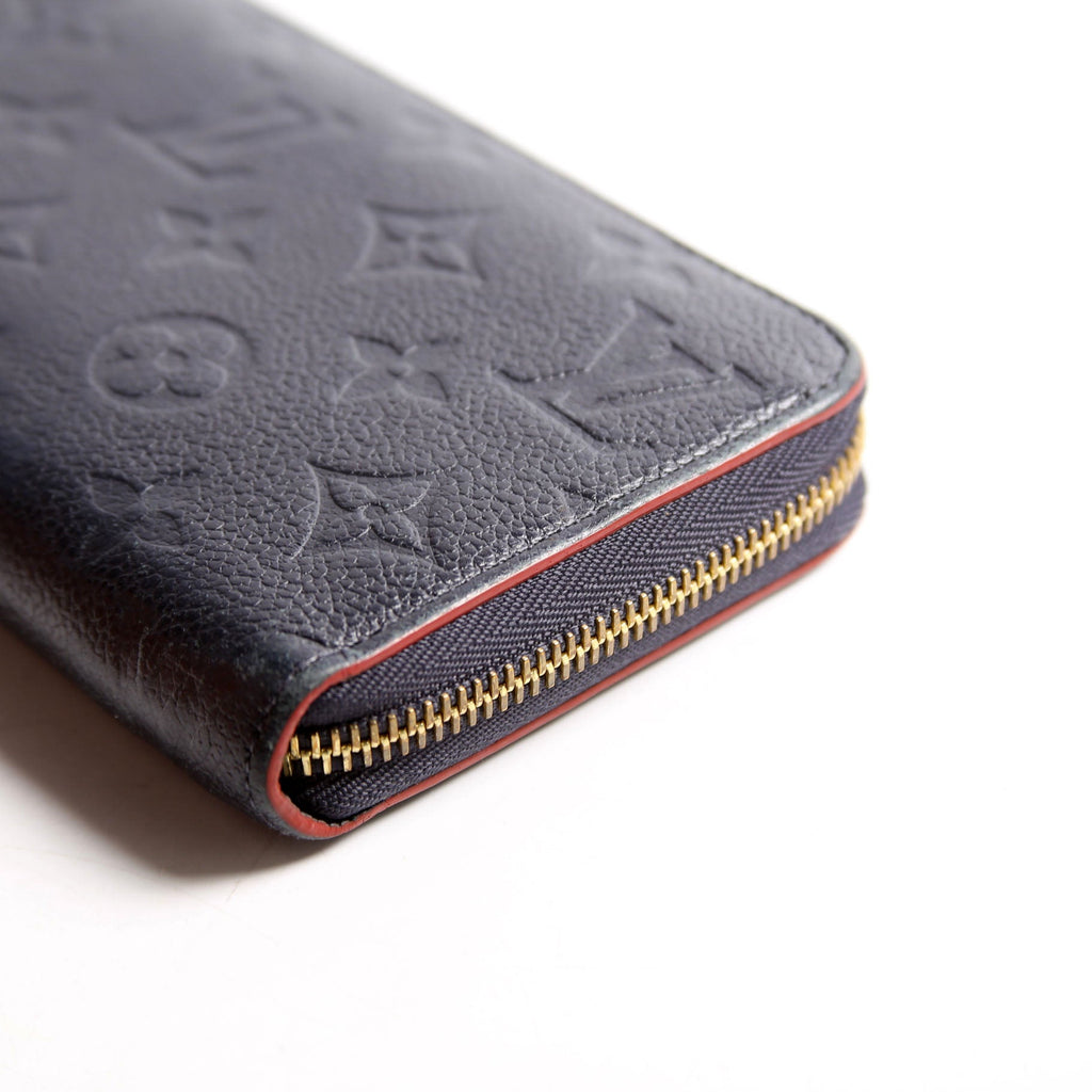 Louis Vuitton Zippy Wallet Empreinte Navy