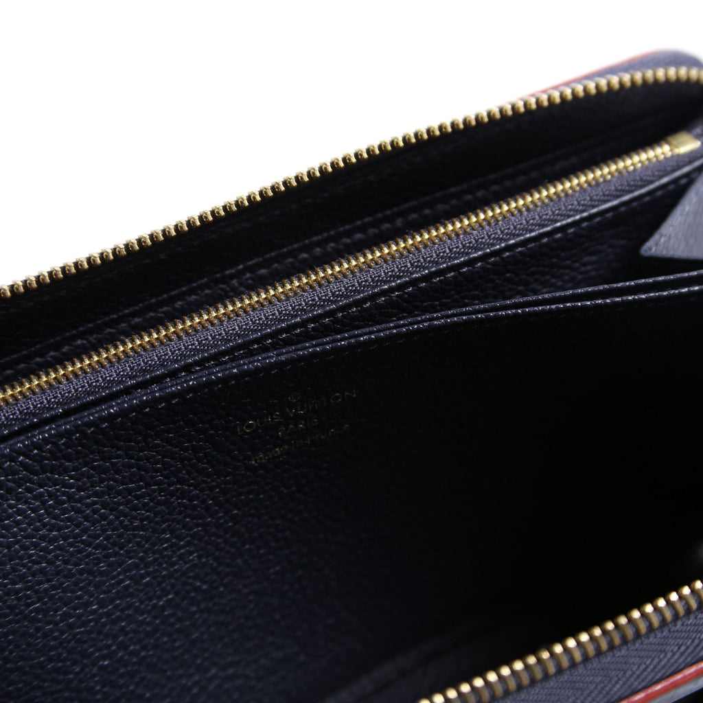 Louis Vuitton Zippy Wallet Empreinte Navy