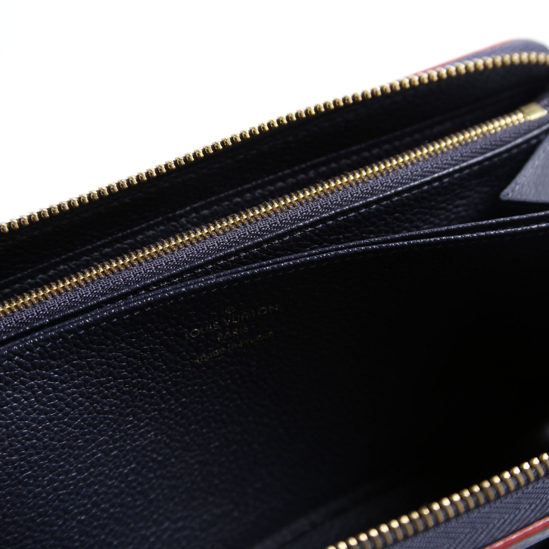 Louis Vuitton Zippy Wallet Empreinte Navy