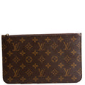 Louis Vuitton Pochette Only Monogram Neverfull Beige