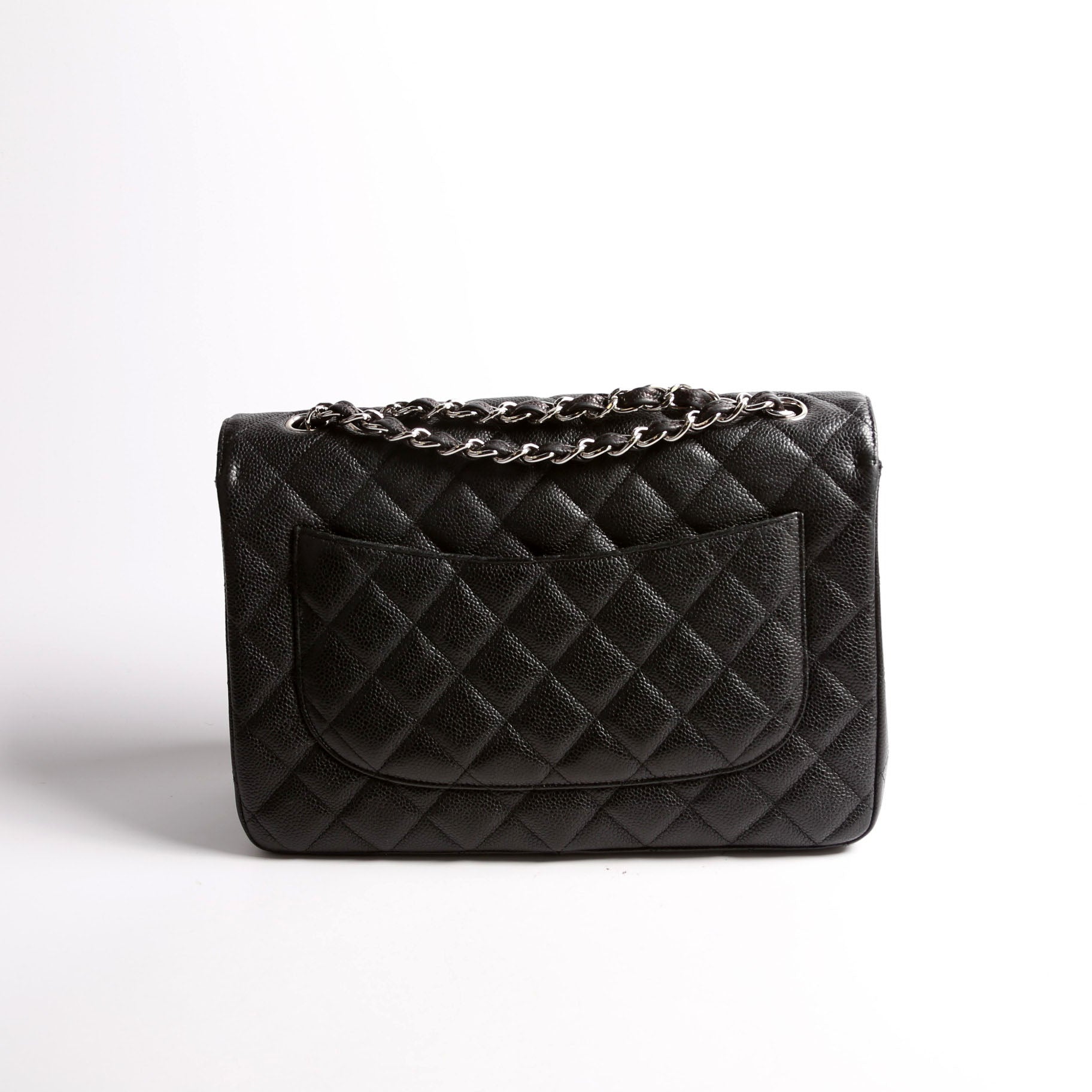 Chanel Classic Flap Jumbo Caviar 10-13M