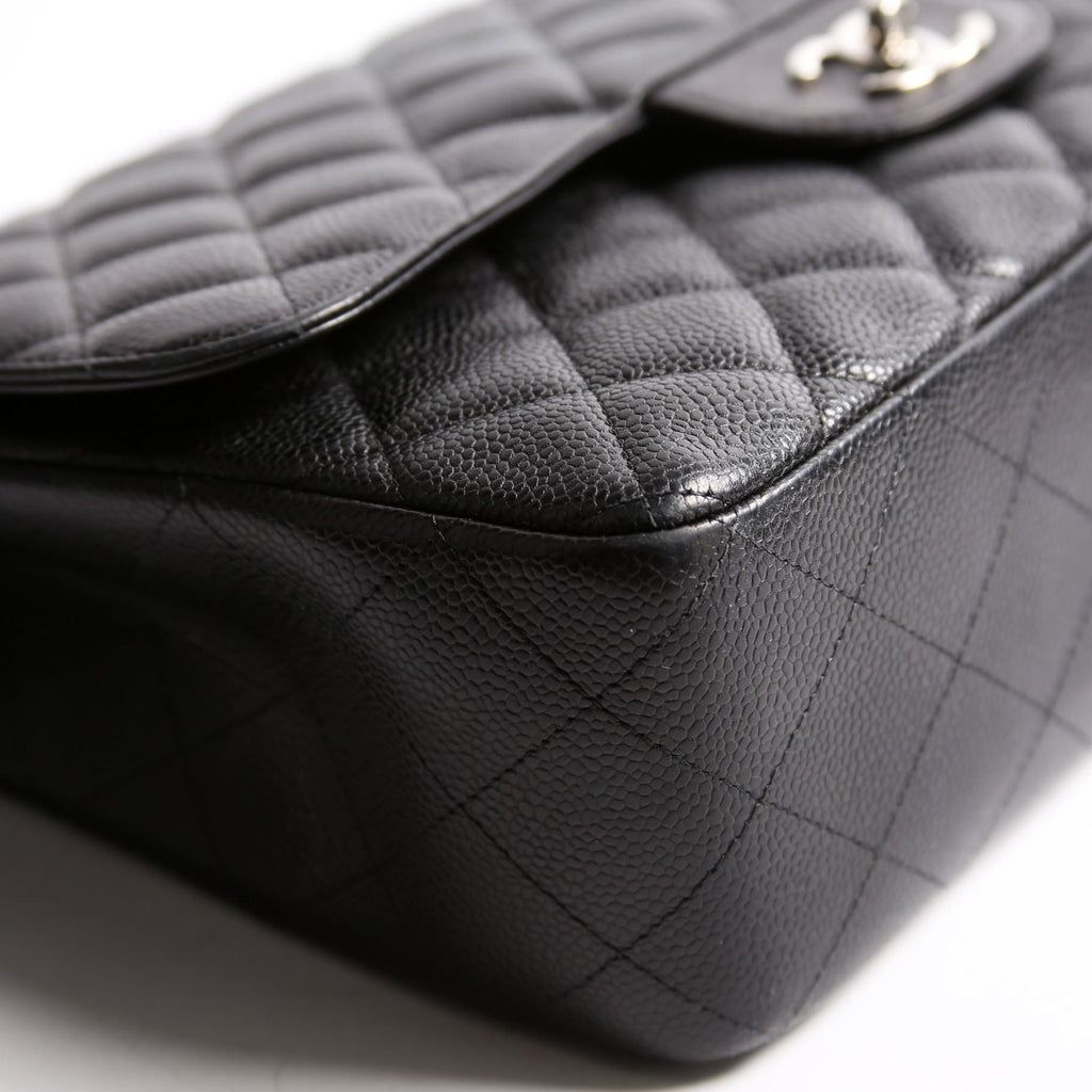 Chanel Classic Flap Jumbo Caviar 10-13M