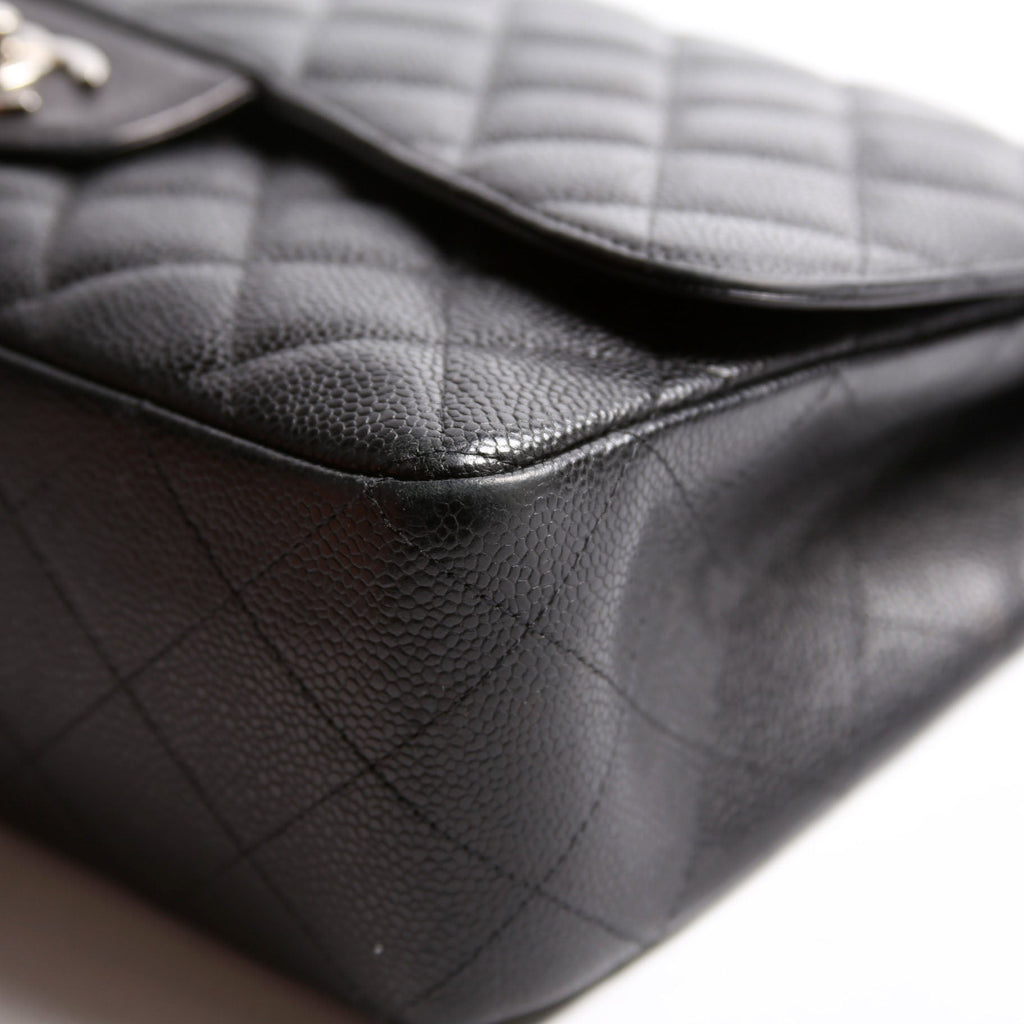 Chanel Classic Flap Jumbo Caviar 10-13M