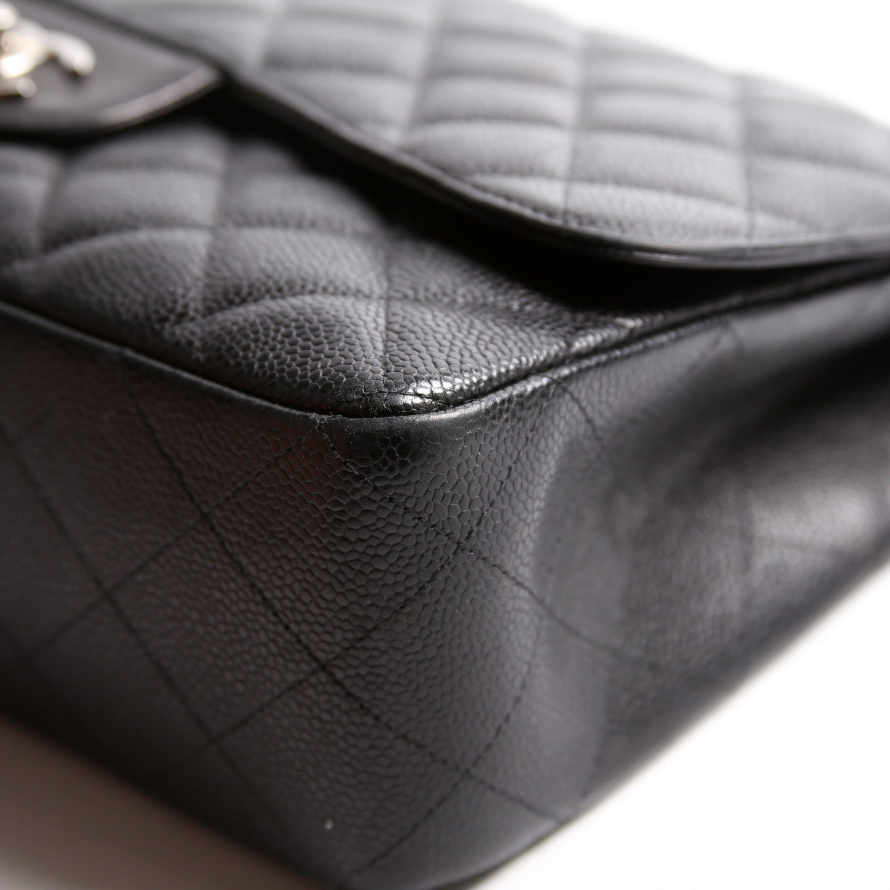 Chanel Classic Flap Jumbo Caviar 10-13M