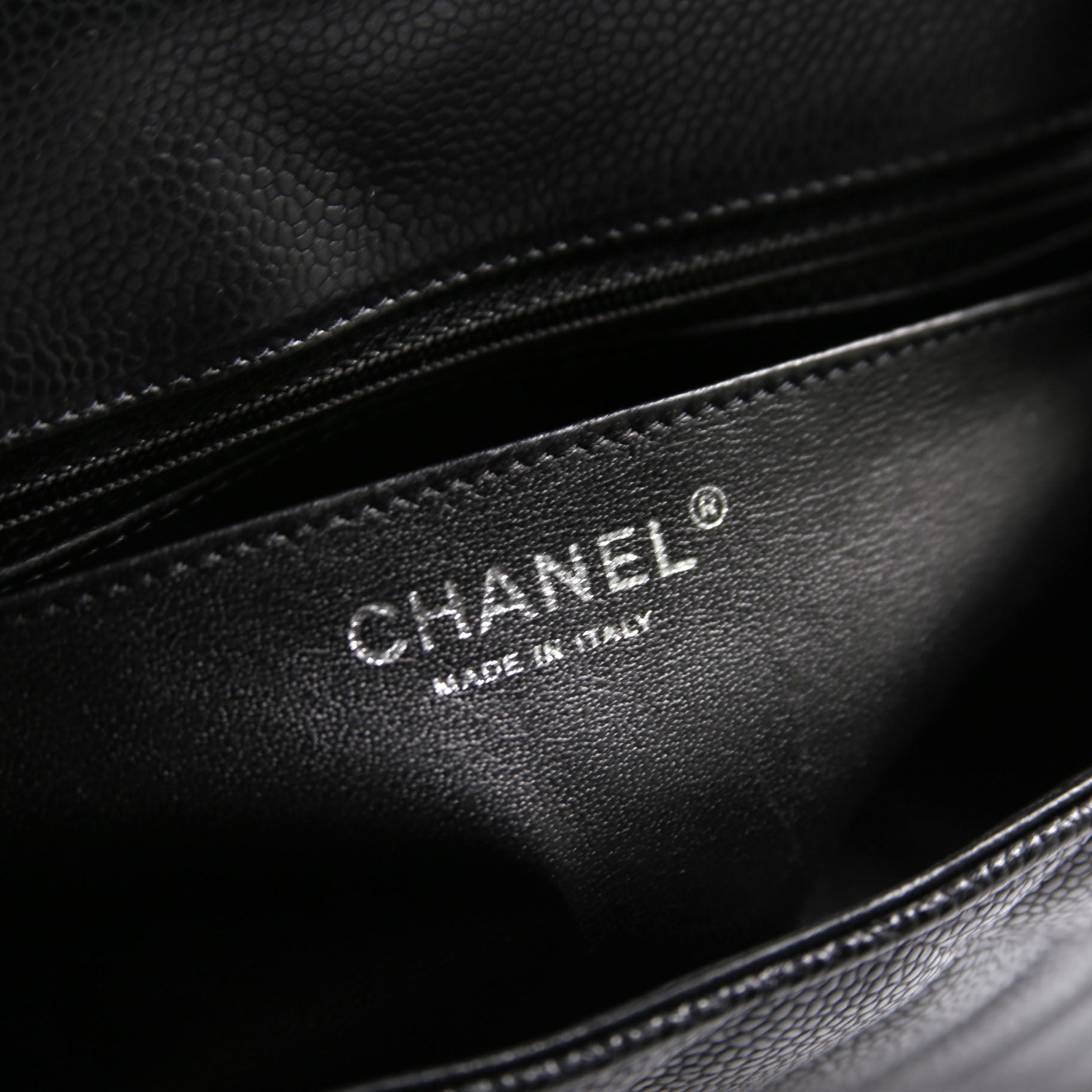 Chanel Classic Flap Jumbo Caviar 10-13M