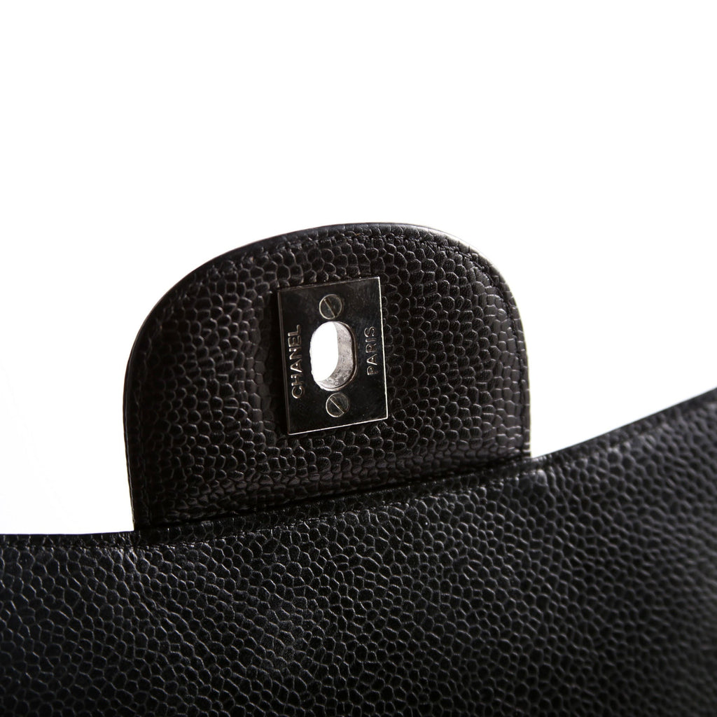 Chanel Classic Flap Jumbo Caviar 10-13M