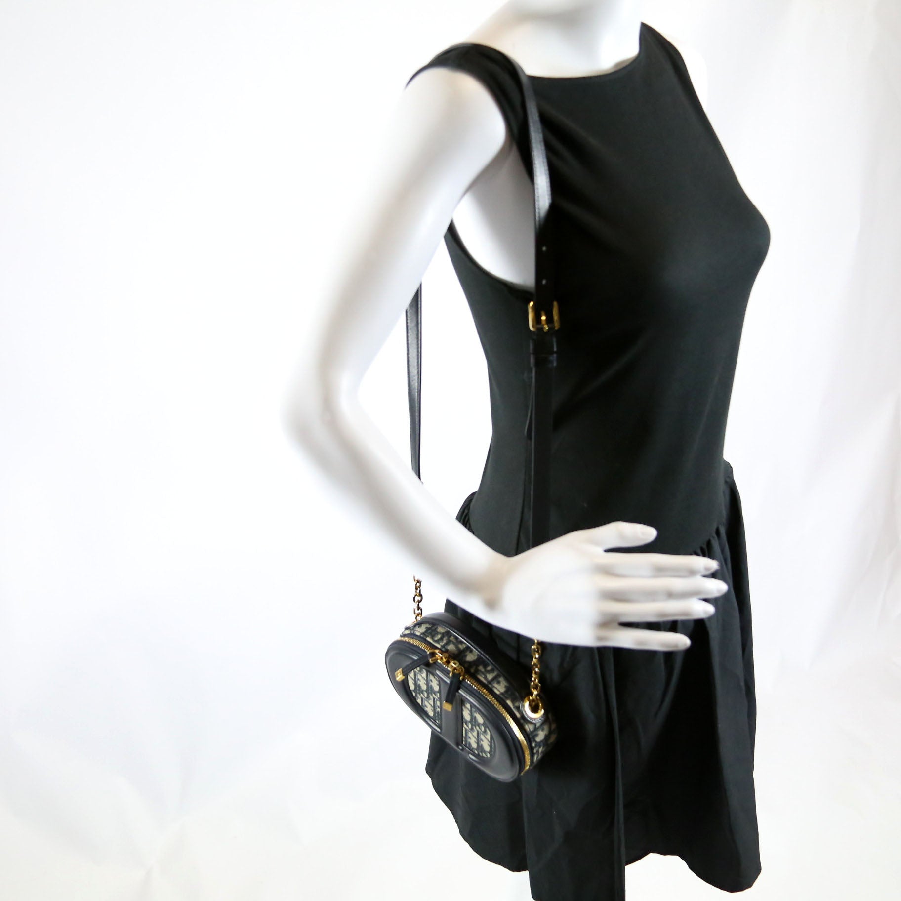 Christian Dior CD Signature Oval Camera Bag Oblique