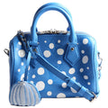 Louis Vuitton Speedy 20 Bandouliere Kusama Dots Empreinte Blue