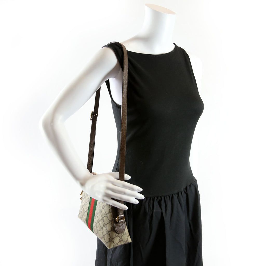 Gucci 499621 Ophidia GG Small Crossbody Brown