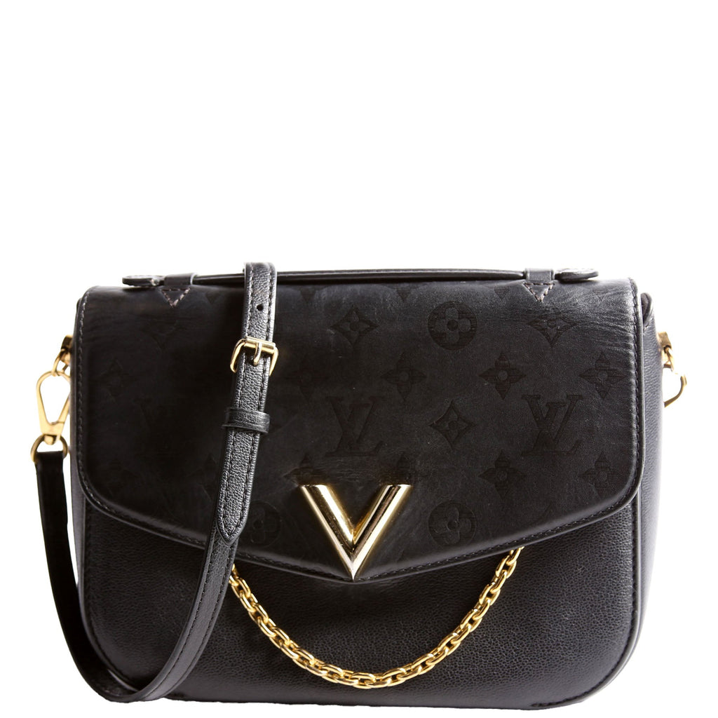 Louis Vuitton Very Messenger Bag Black