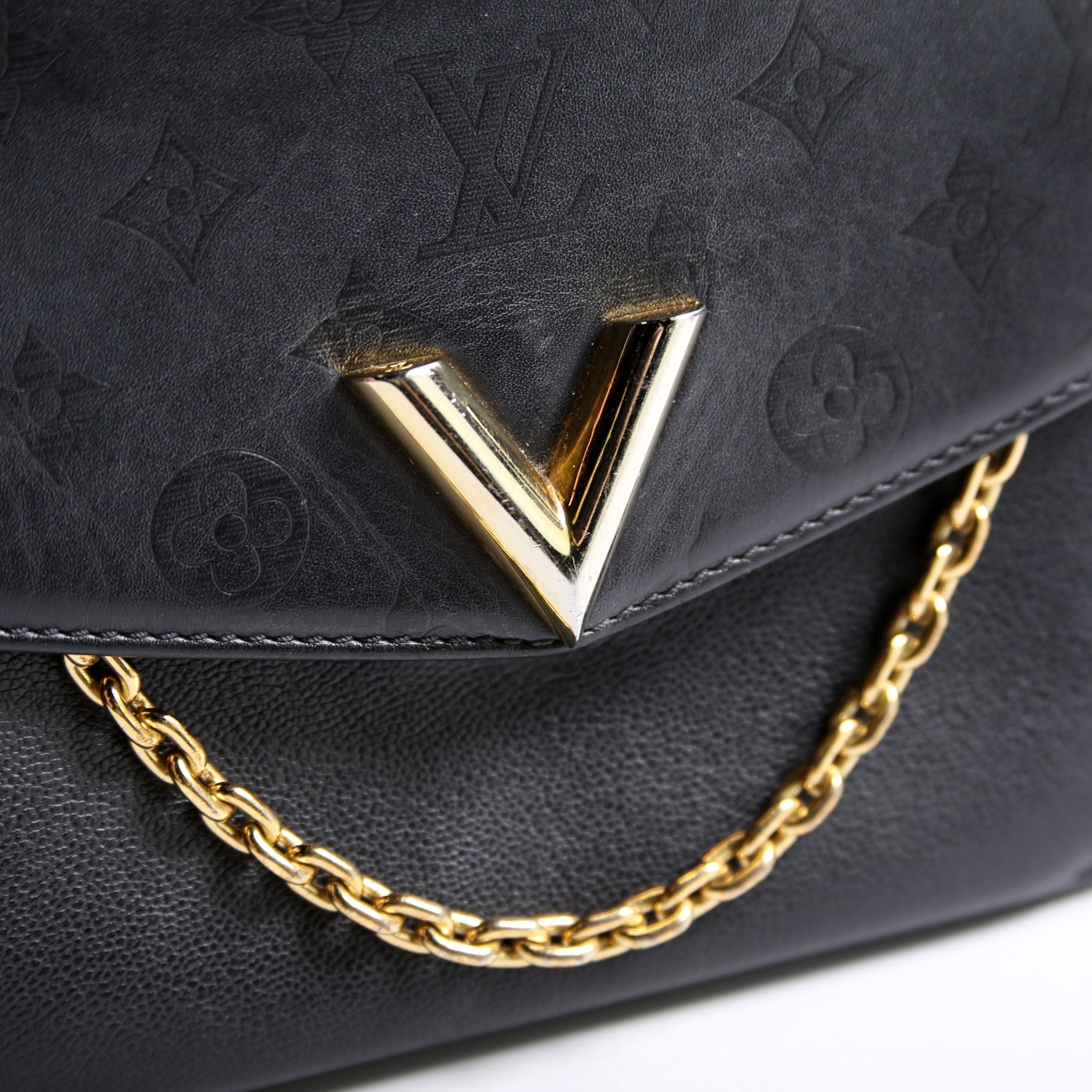 Louis Vuitton Very Messenger Bag Black