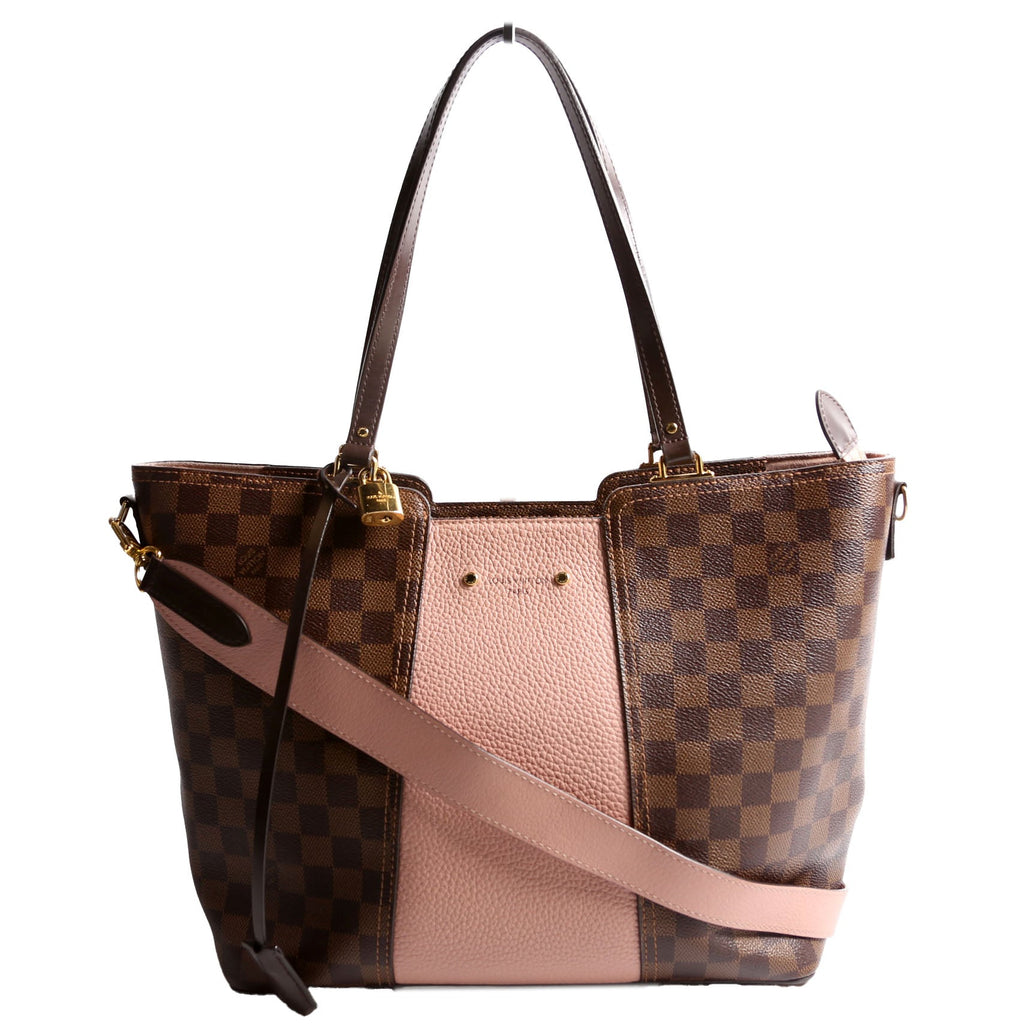 Louis Vuitton Jersey Bag Damier Ebene Pink