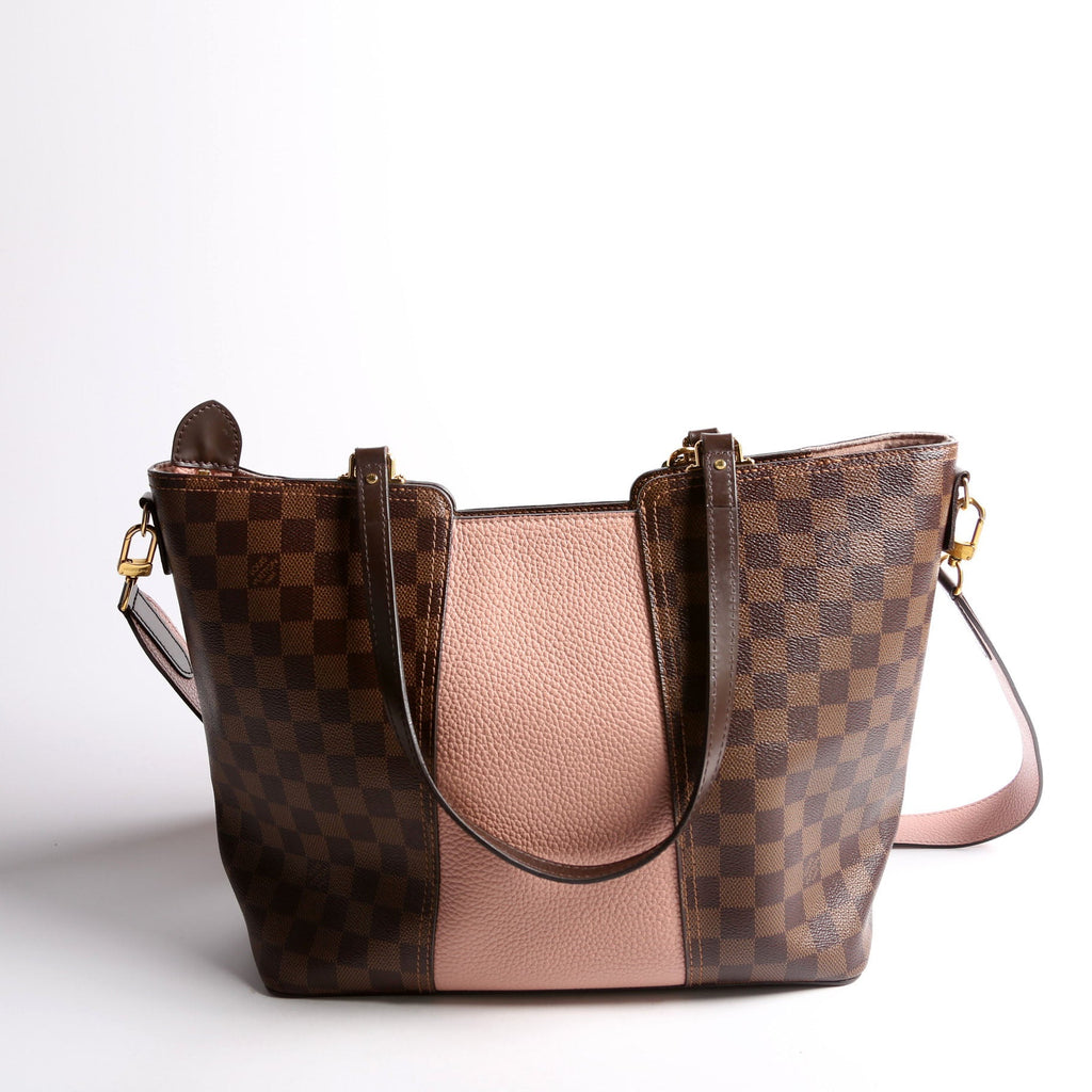 Louis Vuitton Jersey Bag Damier Ebene Pink