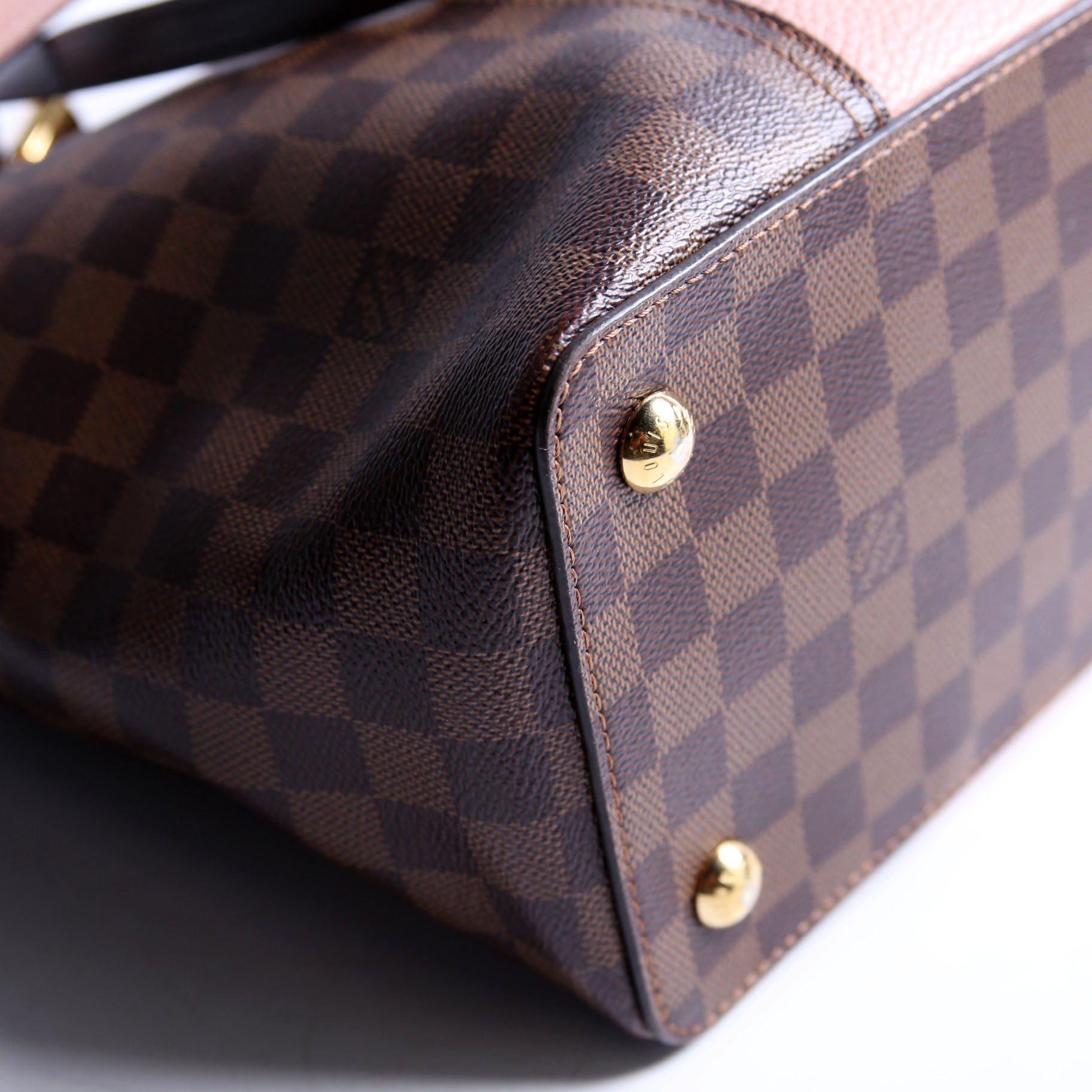 Louis Vuitton Jersey Bag Damier Ebene Pink