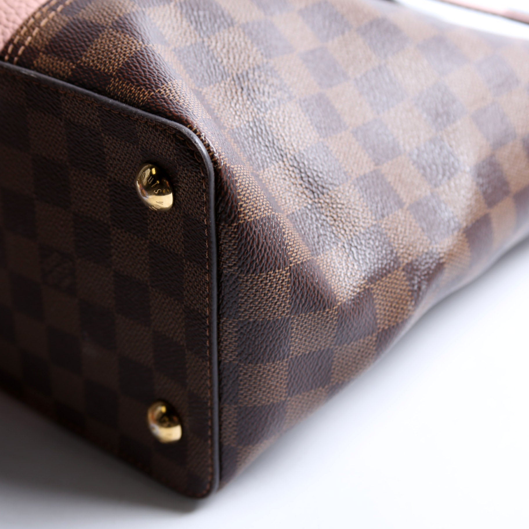 Louis Vuitton Jersey Bag Damier Ebene Pink
