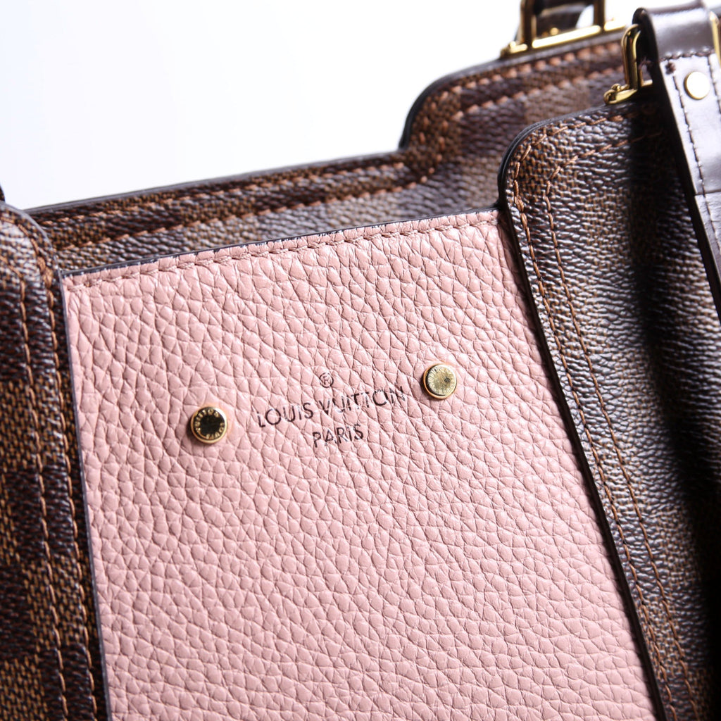 Louis Vuitton Jersey Bag Damier Ebene Pink