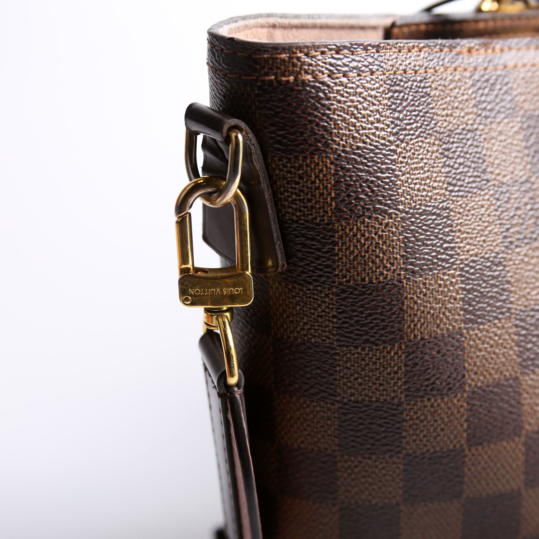 Louis Vuitton Jersey Bag Damier Ebene Pink