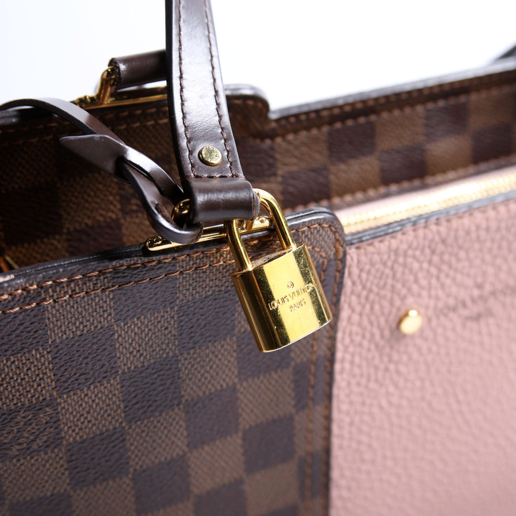 Louis Vuitton Jersey Bag Damier Ebene Pink