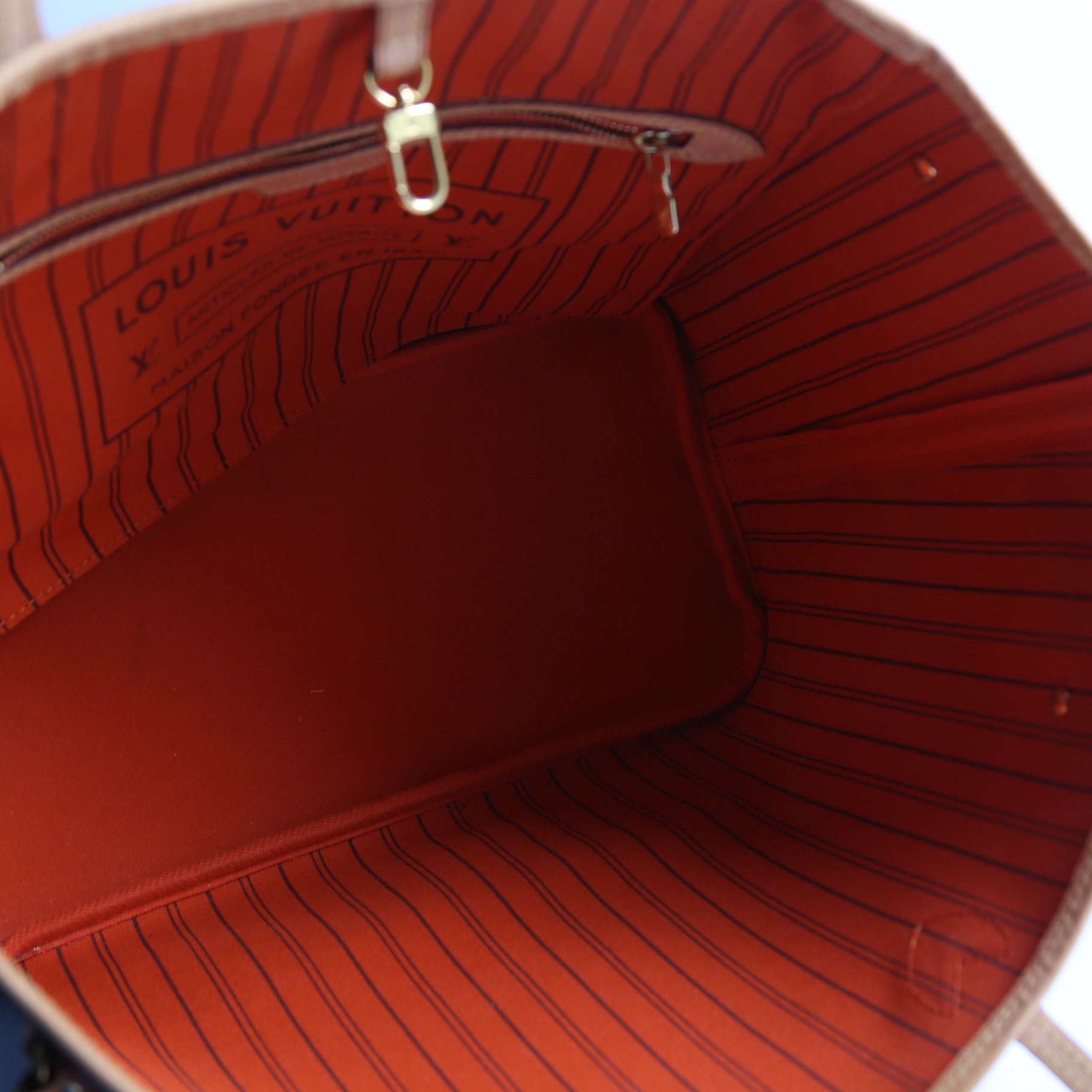 Louis Vuitton Neverfull MM Monogram Orange