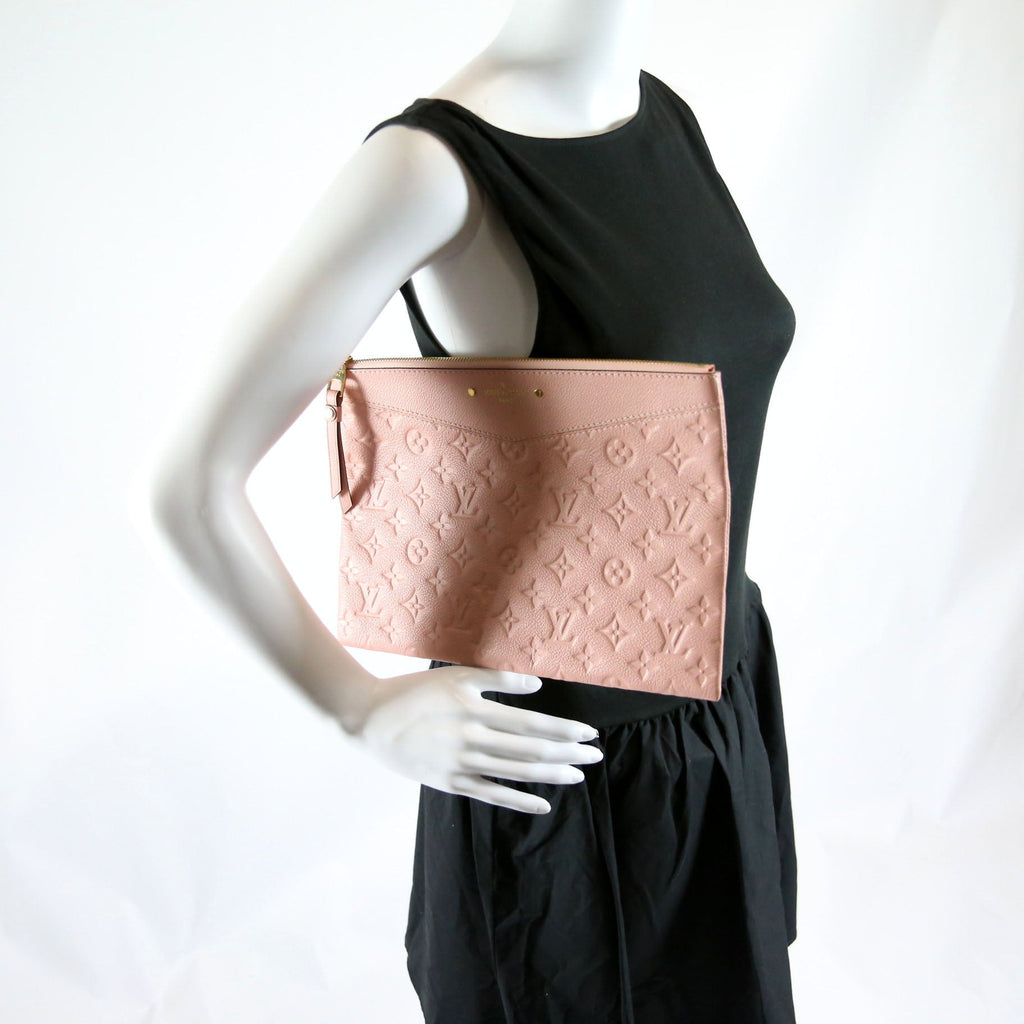 Louis Vuitton Daily Pouch Empreinte Pink