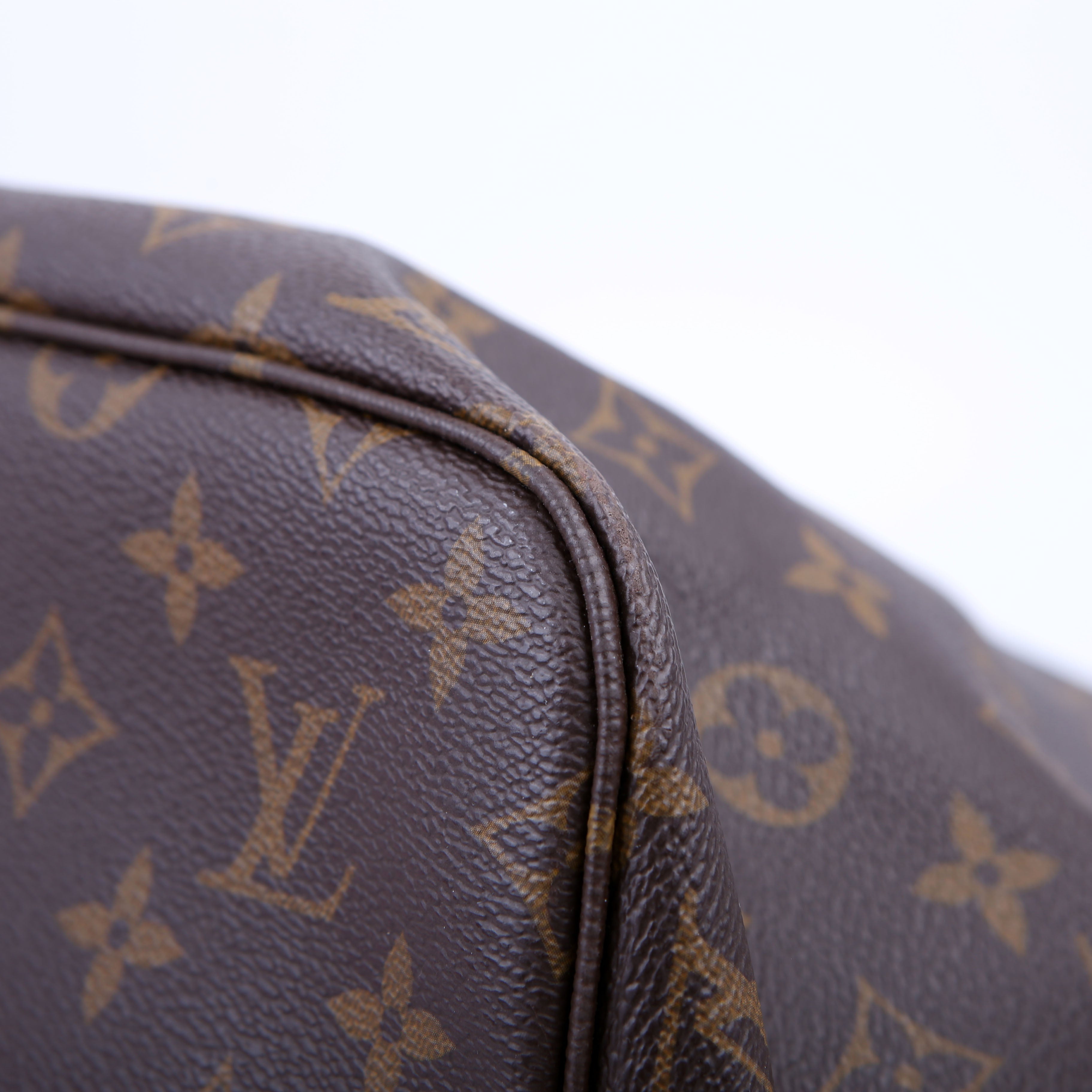 Louis Vuitton Neverfull with Wallet MM Monogram Pink
