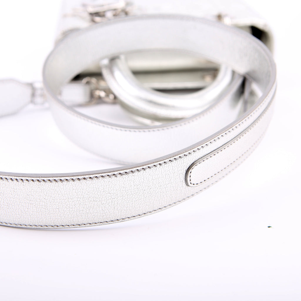Christian Dior Lady Dior ABCDior Small Silver