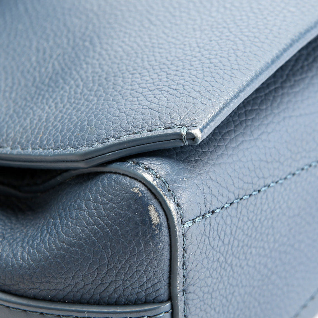 Louis Vuitton Takeoff Messenger Aerogram Calfskin Blue