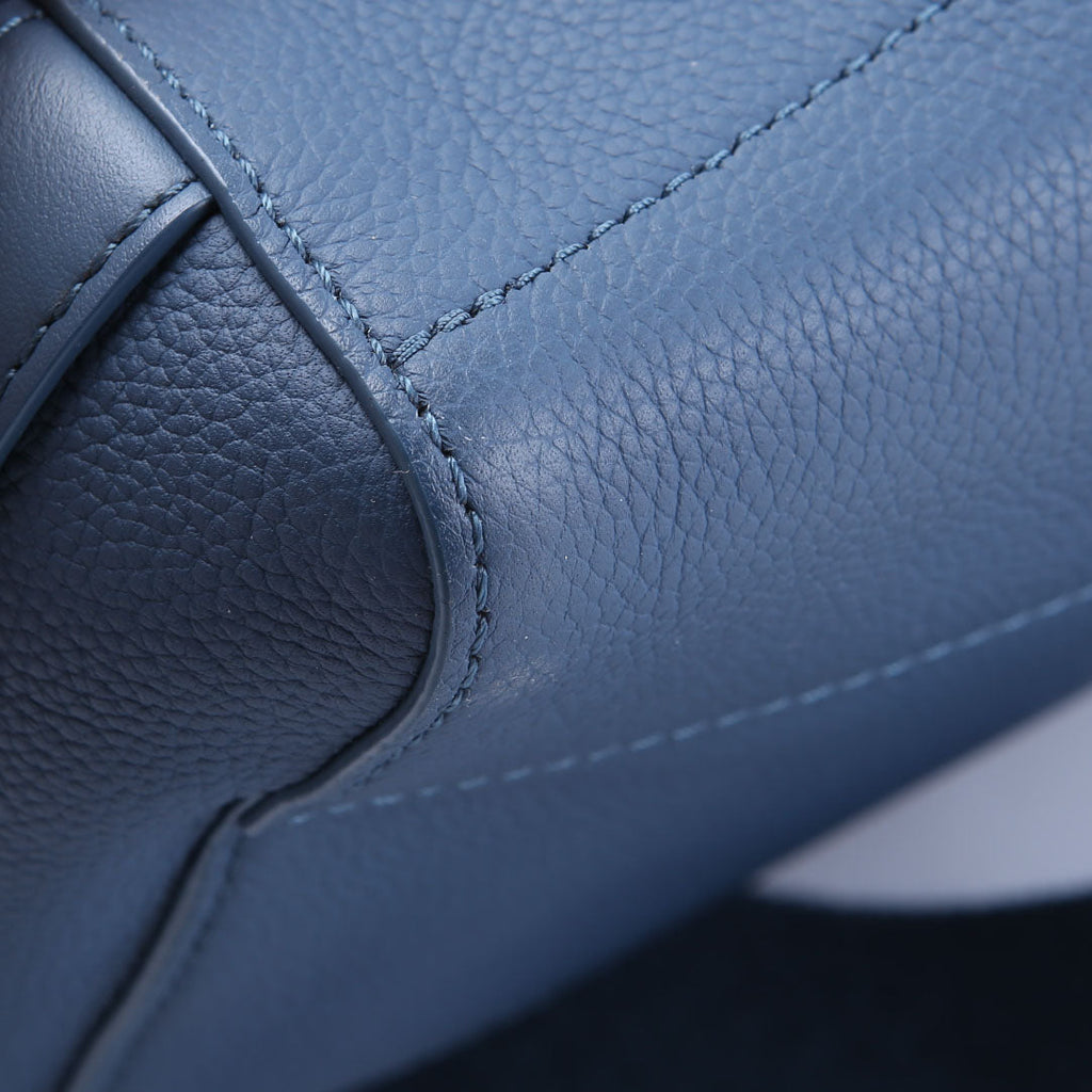 Louis Vuitton Takeoff Messenger Aerogram Calfskin Blue