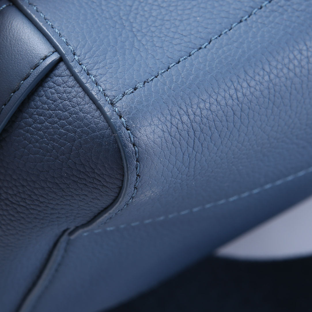 Louis Vuitton Takeoff Messenger Aerogram Calfskin Blue